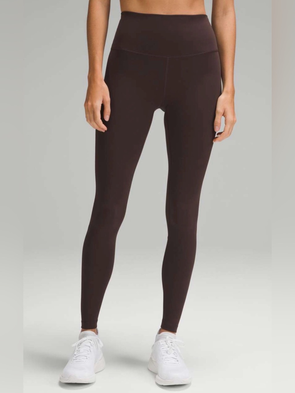 Lululemon 2024 Wunder Train High Rise Tight Pant 14 Brown Active Athleisure Gym